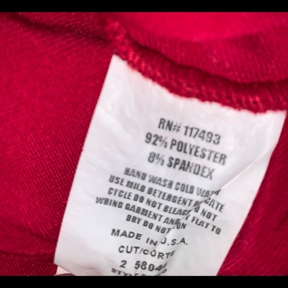 RAMPAGE RED SUMMER TOP SHIRT WOMEN’s size medium - Picture 2 of 7